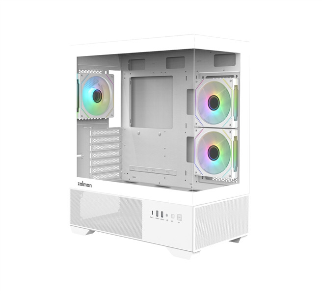 Корпус Zalman CHRONIX WHITE, Midi-Tower, без БП, белый