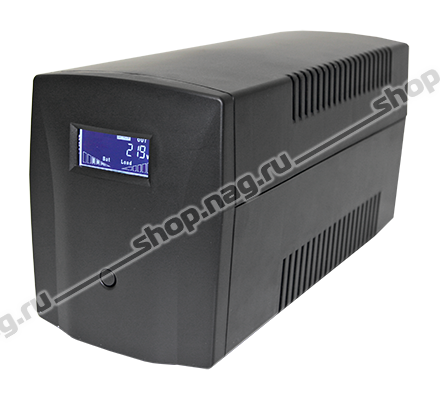 ИБП SNR SNR-UPS-LID-1500, 1500 В·А, 900 Вт, EURO, розеток - 3, USB