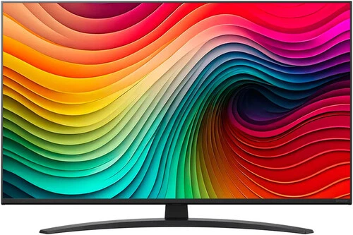Телевизор 43" LG 43NANO81A6A, 3840x2160, черный
