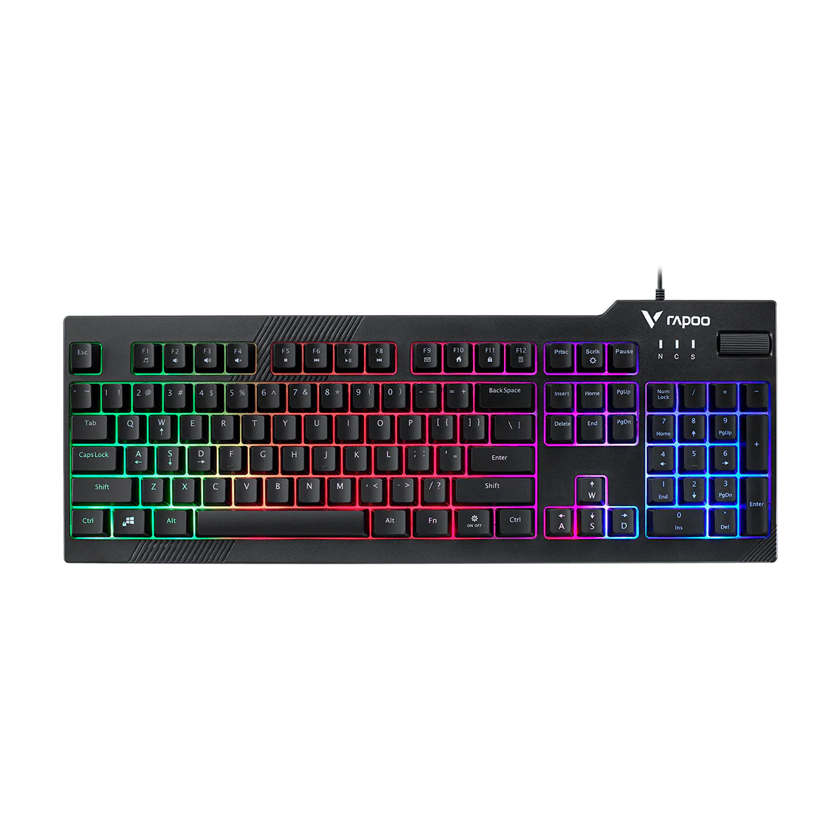 Клавиатура Rapoo V50S, USB, черный (V50S)