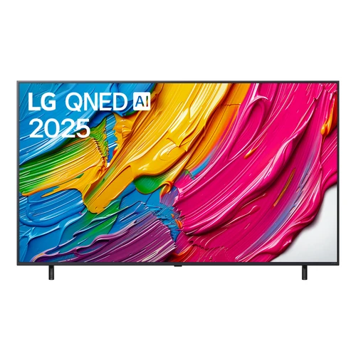 Телевизор 75" LG 75QNED80A6A.ARUG, 3840x2160, черный титан