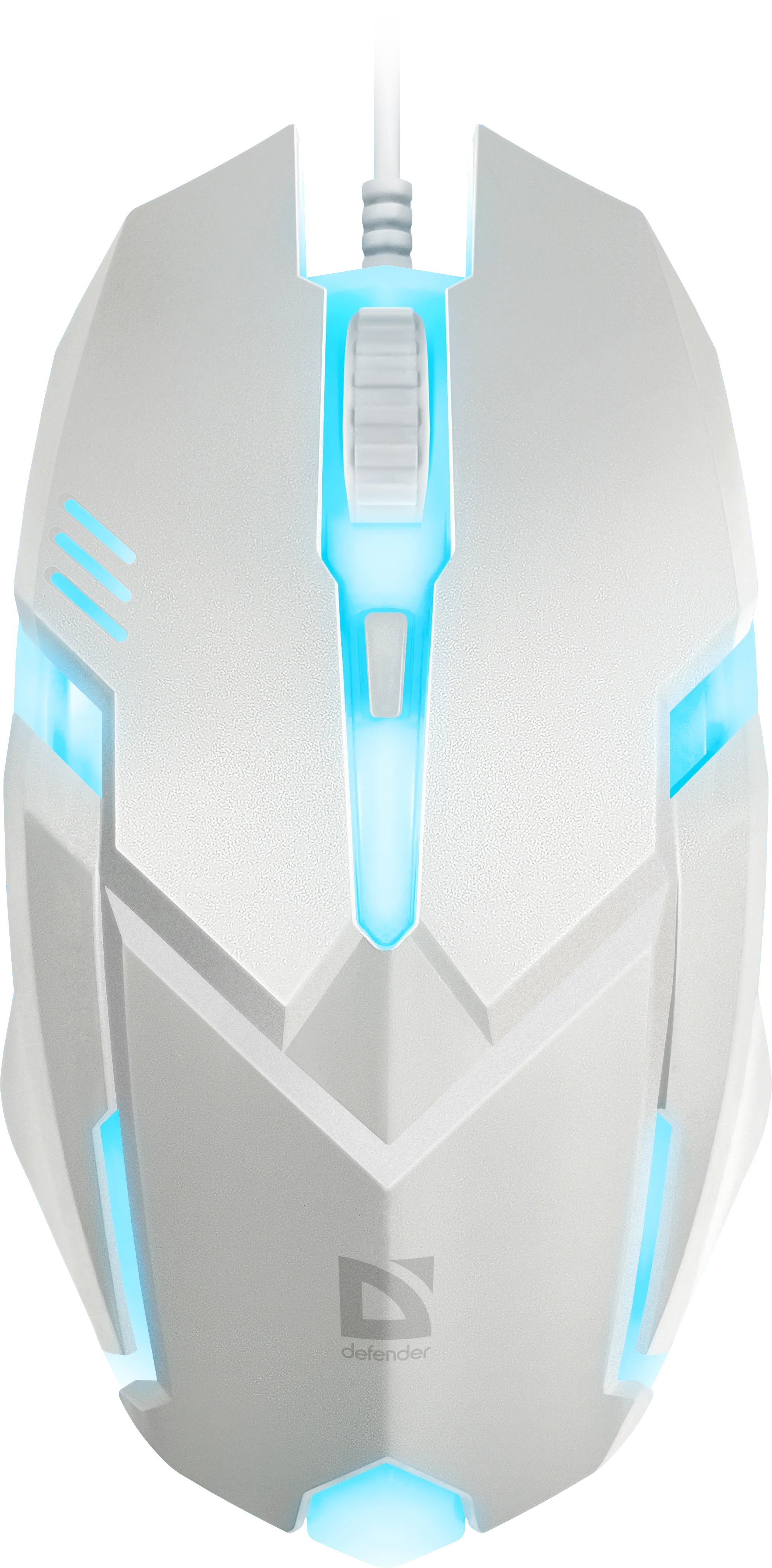 Мышь Defender Cyber MB-560L, USB, белый