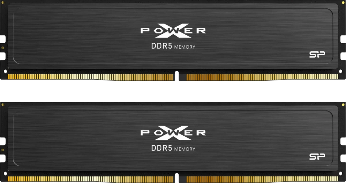 Комплект памяти DDR5 DIMM 32Gb (2x16Gb), 6400MHz Silicon Power (SP032GXLWU64AFDJ)