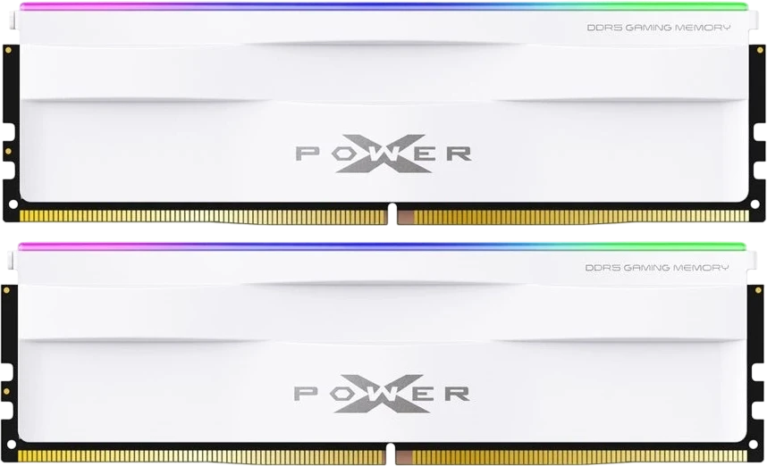 Комплект памяти DDR5 DIMM 64Gb (2x32Gb), 6000MHz Silicon Power (SP064GXLWU60AFDH)