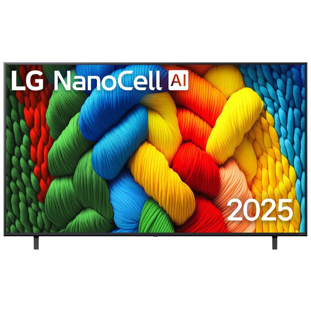 Телевизор 75" LG 75NANO80A6B, 3840x2160, синяя сажа