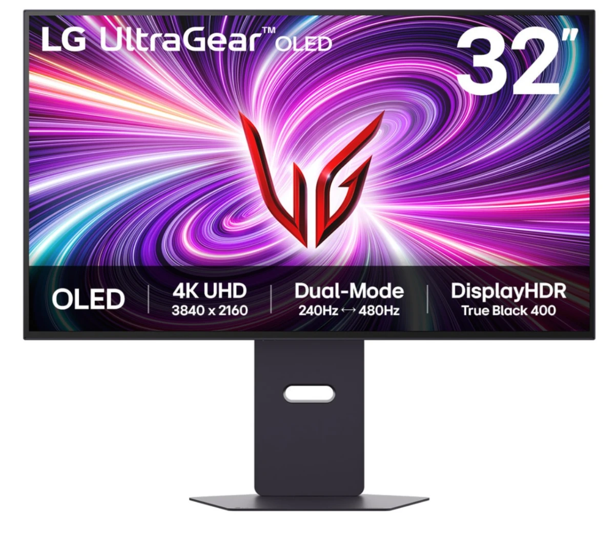 Монитор 31.5" LG UltraGear 32GS95UV-B черный