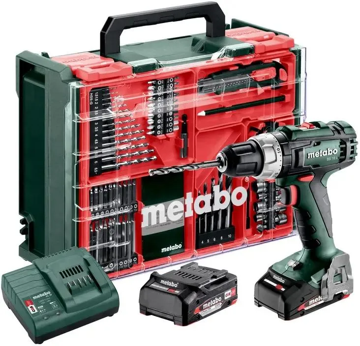 Дрель-шуруповерт Metabo BS 18 L, аккумуляторный