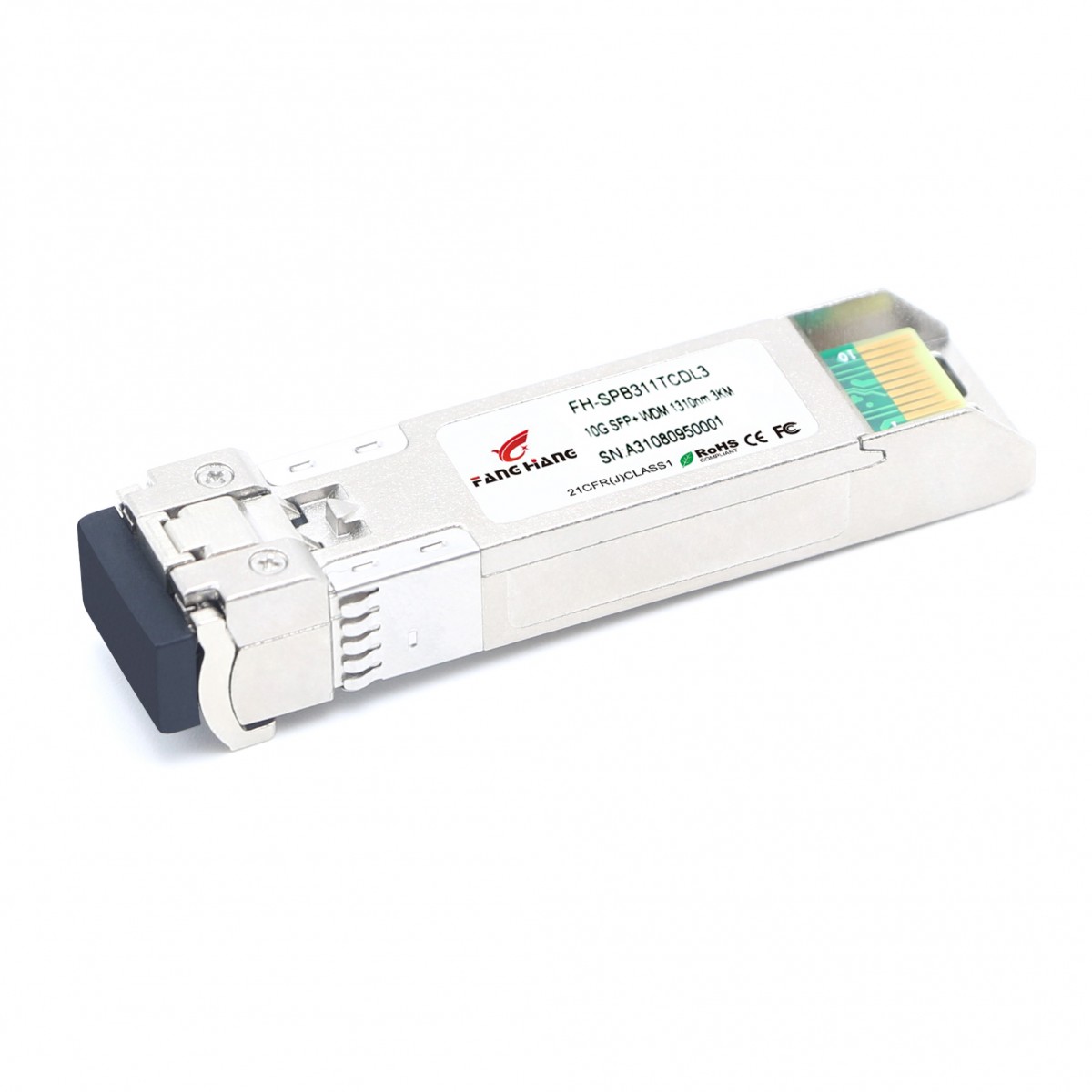 Модуль SFP+ FangHang FH-SPB311TCDL3, до 3 км, одинарный (FH-SPB311TCDL3)