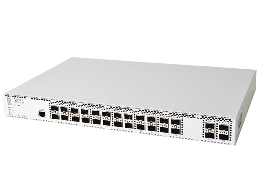 Коммутатор Eltex MES3400-24F, SFP 24x1 Гбит/с, SFP/uplink: SFPx4 (MES3400-24F)