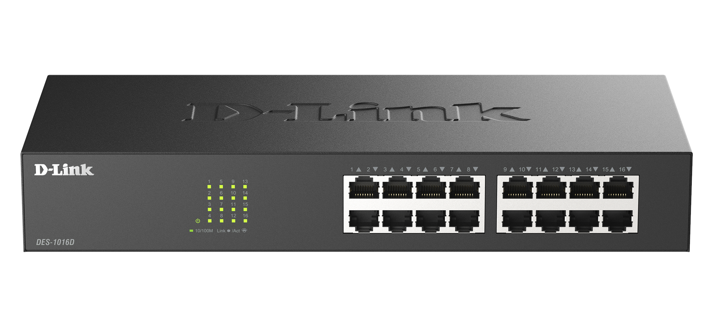 Коммутатор D-Link DES-1016D, 16x100 Мбит/с (DES-1016D/I1A)