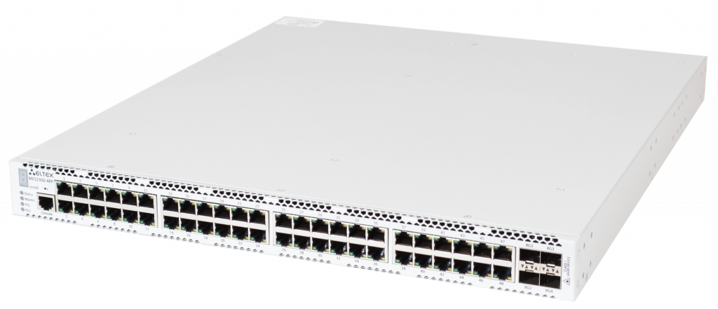 Коммутатор Eltex MES2300-48P, SFP/SFP+ 4x10 Гбит/с/1 Гбит/с (MES2300-48P)
