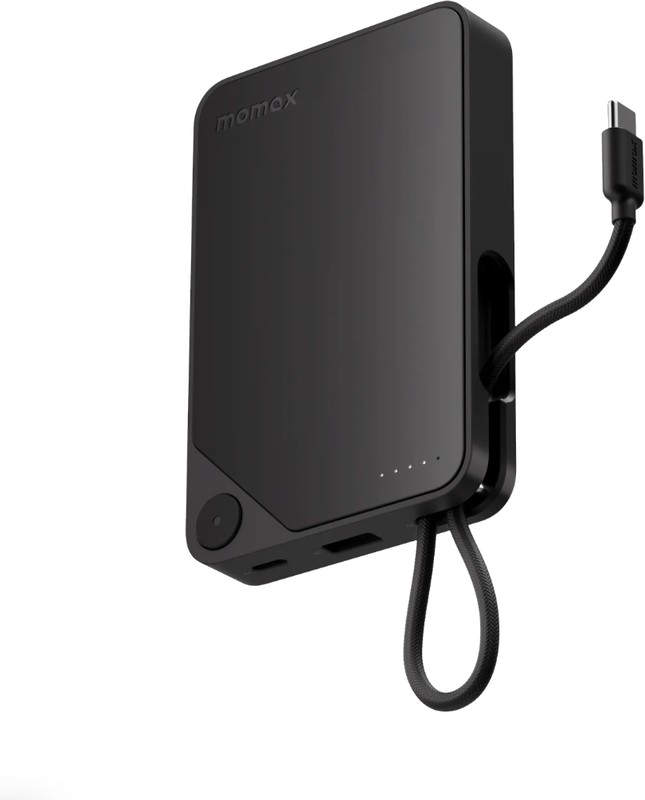 Портативный аккумулятор (Powerbank) Momax IP152 1-Power X, 10000 мА·ч, черный