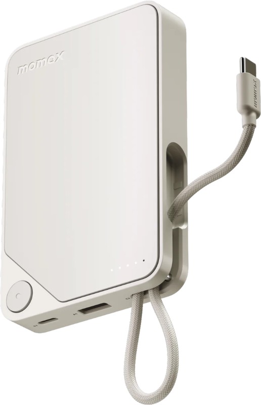 Портативный аккумулятор (Powerbank) Momax IP152 1-Power X, 10000 мА·ч, белый