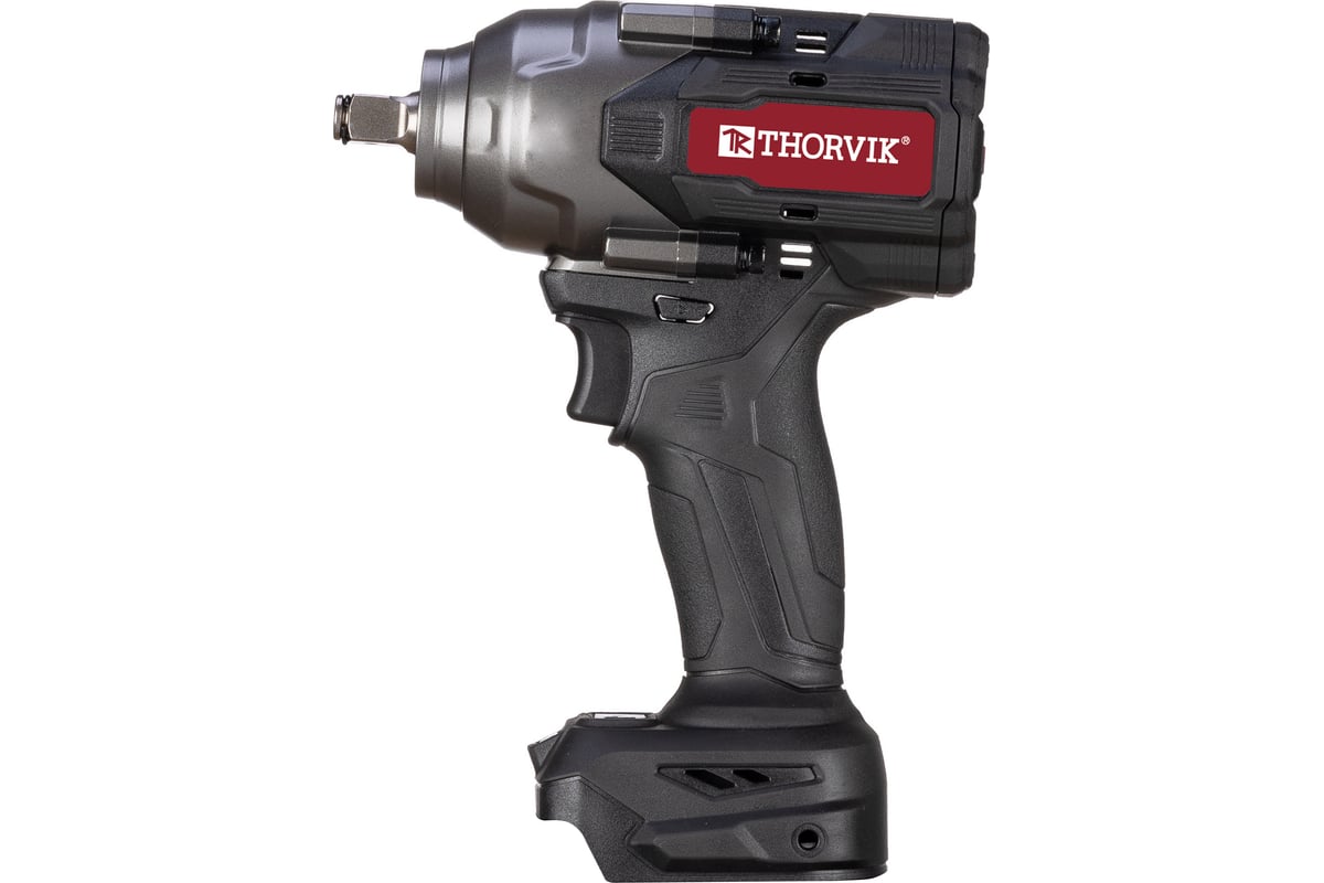 Гайковерт THORVIK BBIW121080DNB, аккумуляторный, ударный