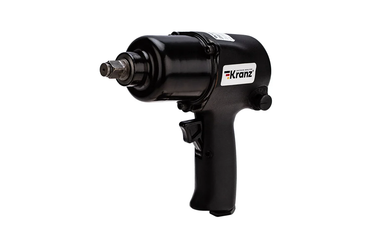 Пневмогайковерт ударный KRANZ KR-80-0702, 1/2", 680 нм