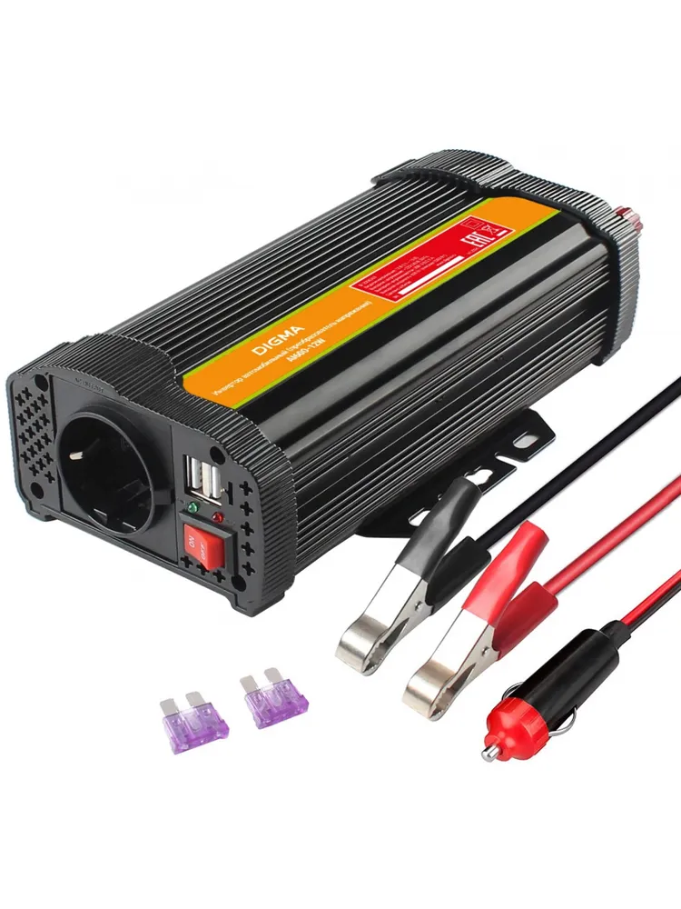 Преобразователь напряжения Digma AI600-12W 600 Вт, 12В/220В