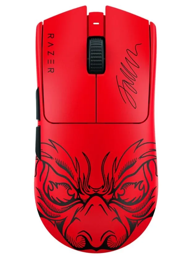 Мышь Razer V3 Pro Faker Edition, USB/Радиоканал, красный (RZ01-05120500-R3M1)