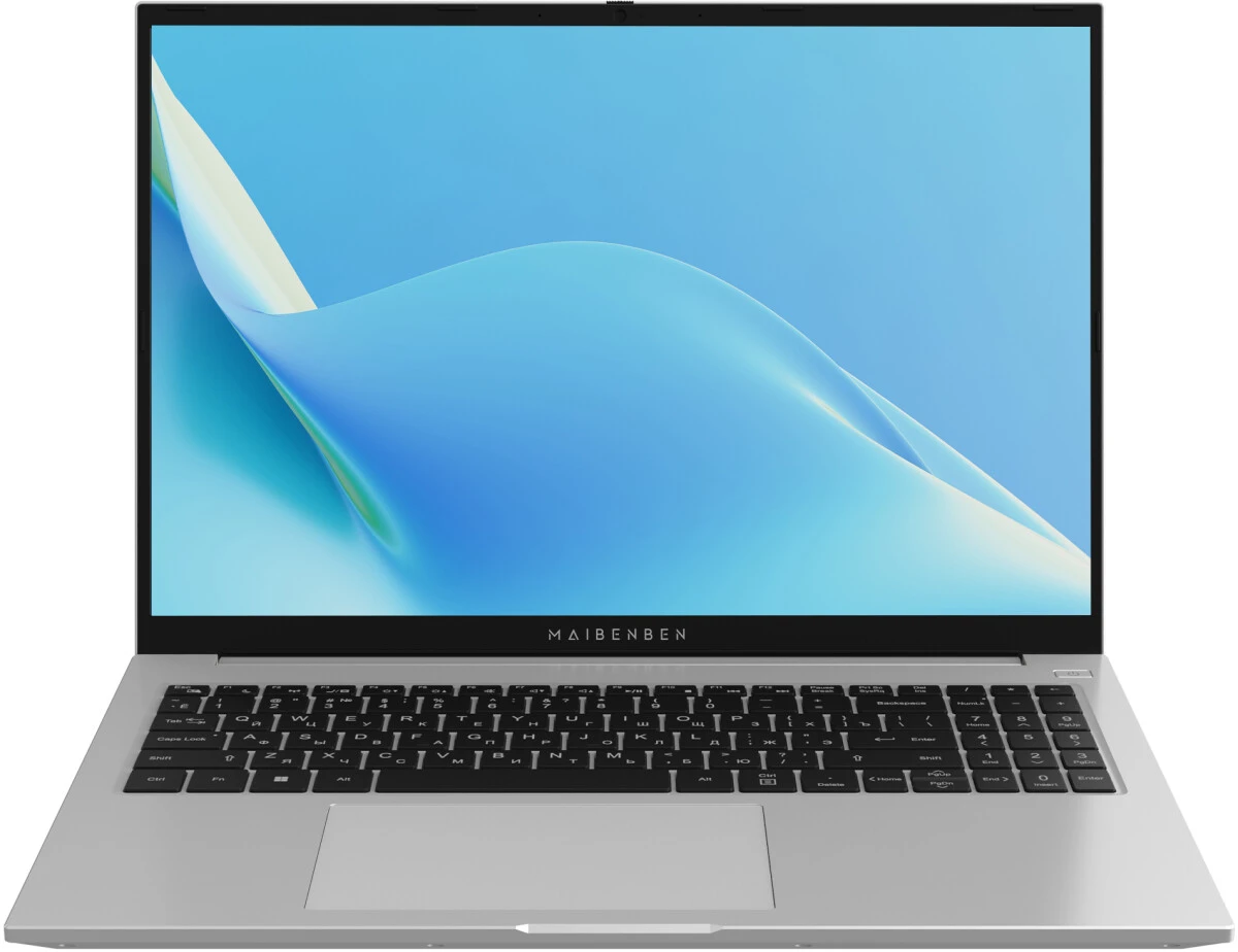 Ноутбук 16" Maibenben Medio M16B-R343UM, серебристый (M16B-R343UMA1SLSRE0)