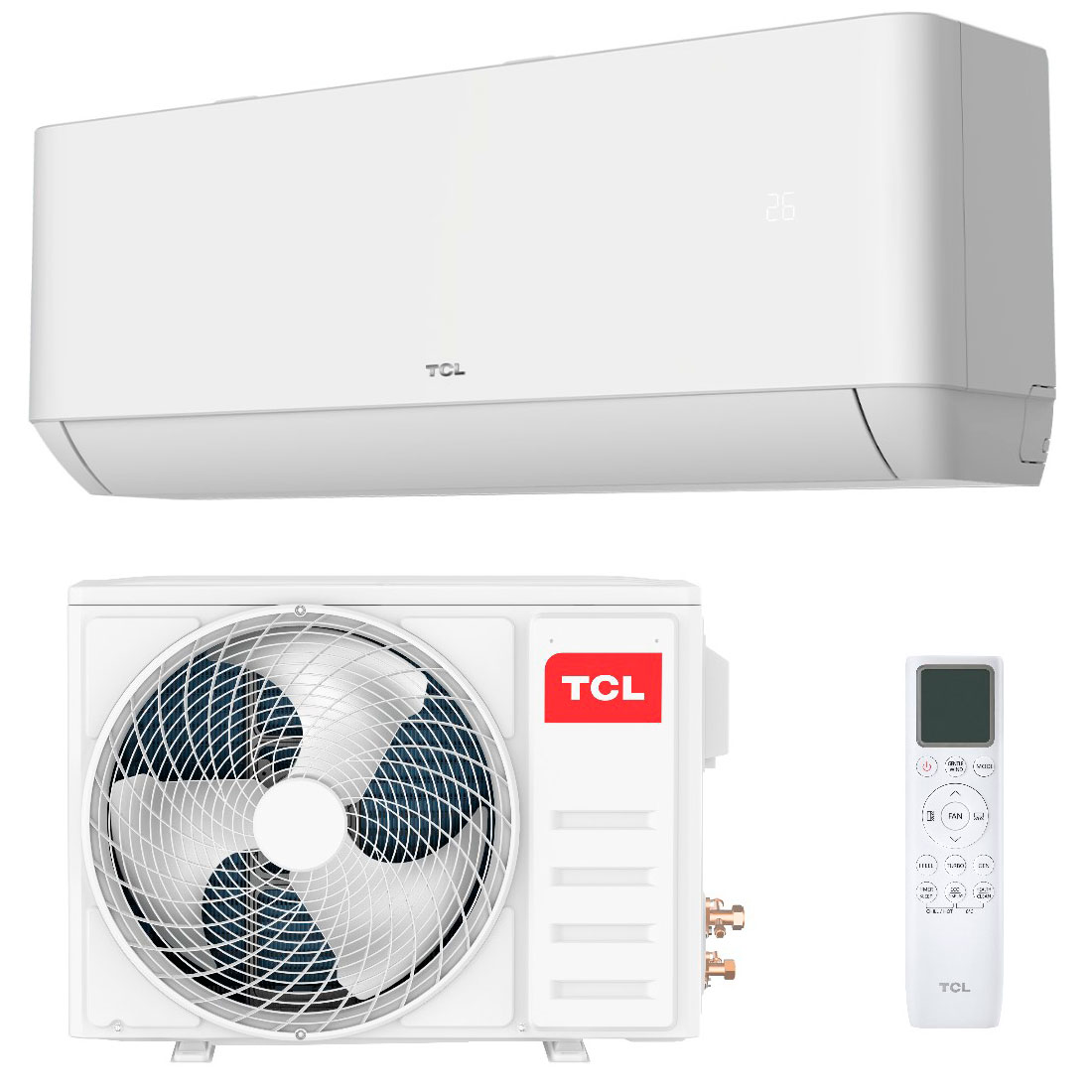 Настенная сплит-система TCL TAC-TP12ONF/R, до 35 м², охлаждение / обогрев
