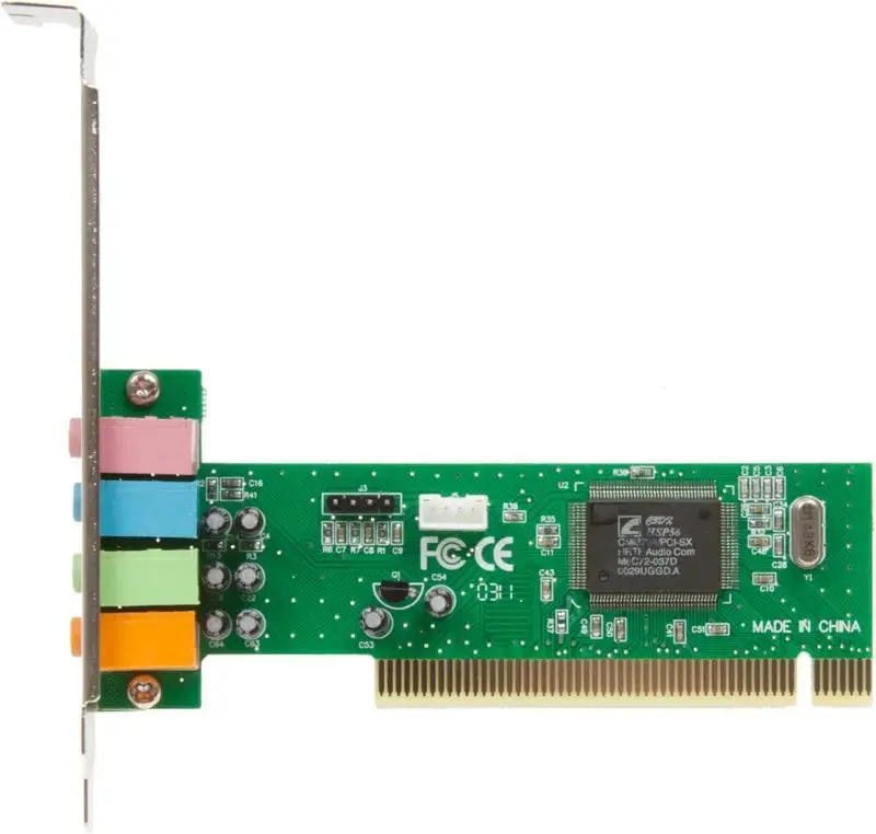 Звуковая карта внутренняя 4.0 C-media CMI8738-SX PCI