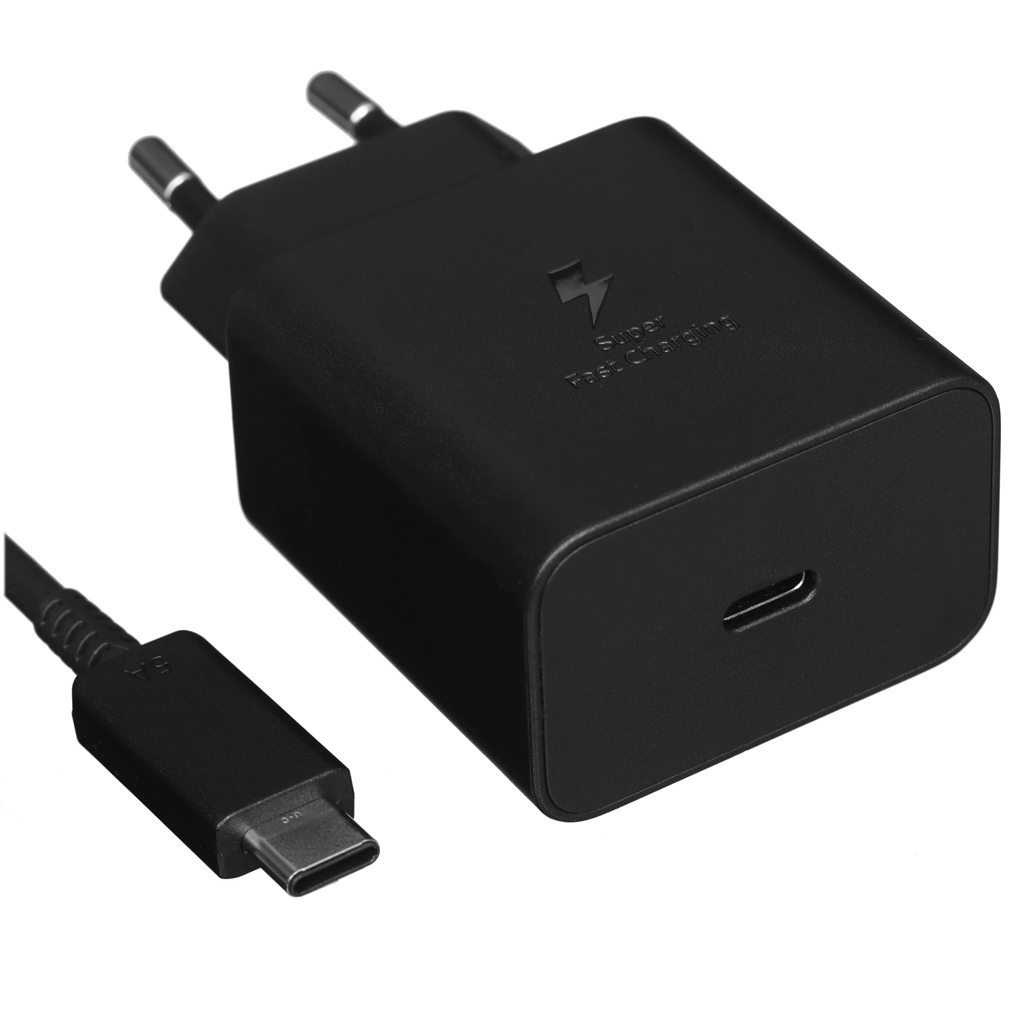 Сетевое зарядное устройство Samsung EP-T4511, PD 45 Вт, 3А, черный