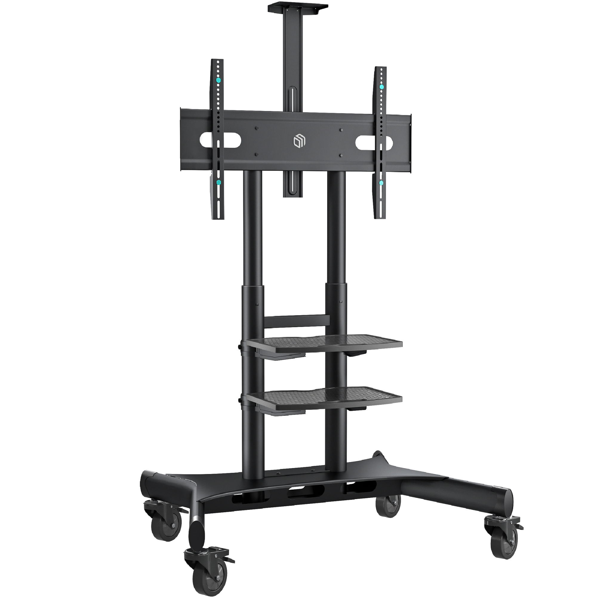 

Мобильная стойка напольная для телевизоров ONKRON TS1881, 50"-86", VESA 200x200мм-800x500мм, до 90.9 кг, черный (TS1881-B), TS1881