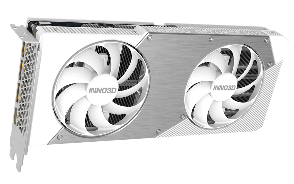Видеокарта Inno3D NVIDIA GeForce RTX 5060Ti TWIN X2 OC WHITE, 8Gb GDDR7