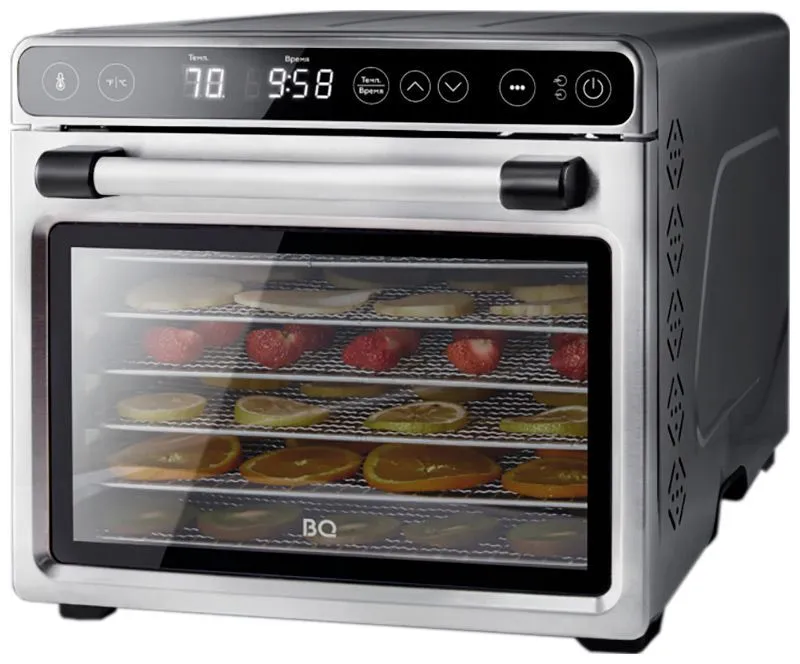 Сушилка для овощей и фруктов BQ FD1007, 650 Вт, 30-75 °С