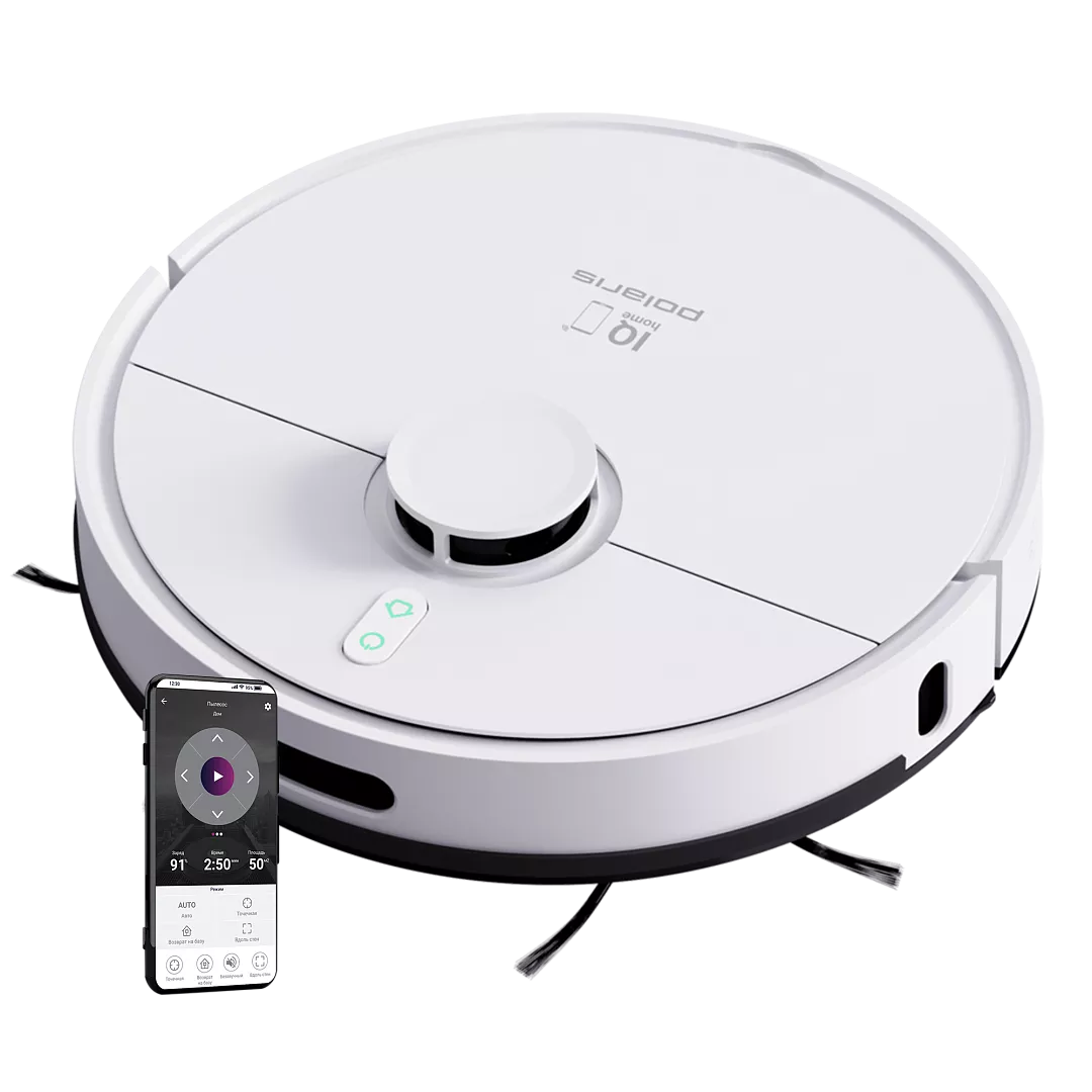 Робот-пылесос Polaris PVCR 4500 WI-FI IQ Home, белый