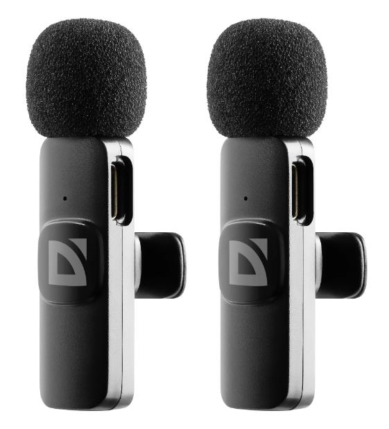Микрофон Defender Talky-138, конденсаторный, комплект из 2шт