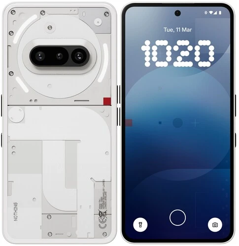 Смартфон Nothing Phone 3a 8Gb/128Gb белый (A10400149)