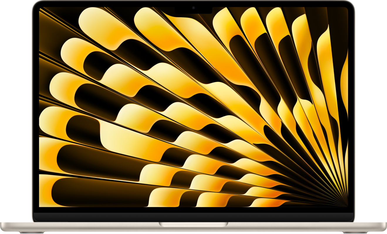 Ноутбук 13.6" Apple MacBook Air A3240, сияющая звезда (MW0Y3HN/A)