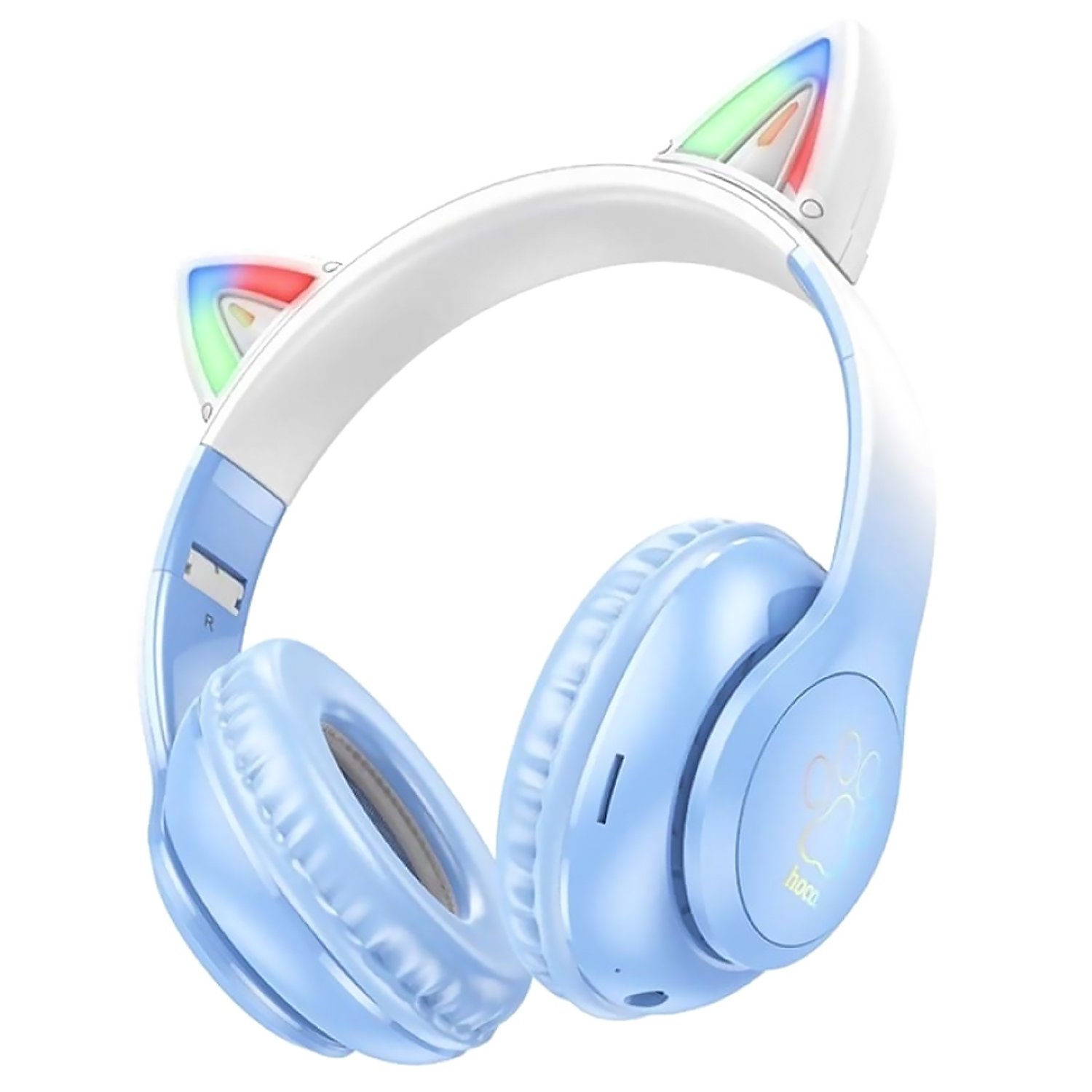 Беспроводная гарнитура Hoco W42 Cat Ears, синий