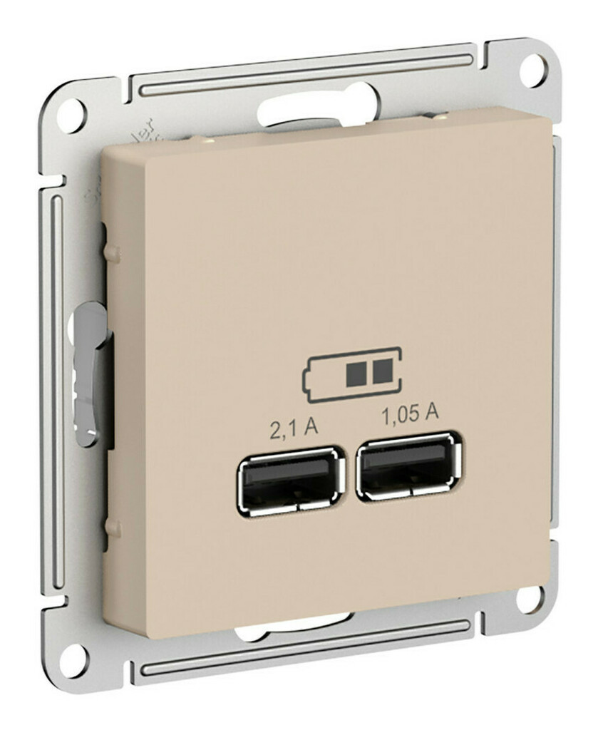 Розетка Systeme Electric AtlasDesign (ATN001233)