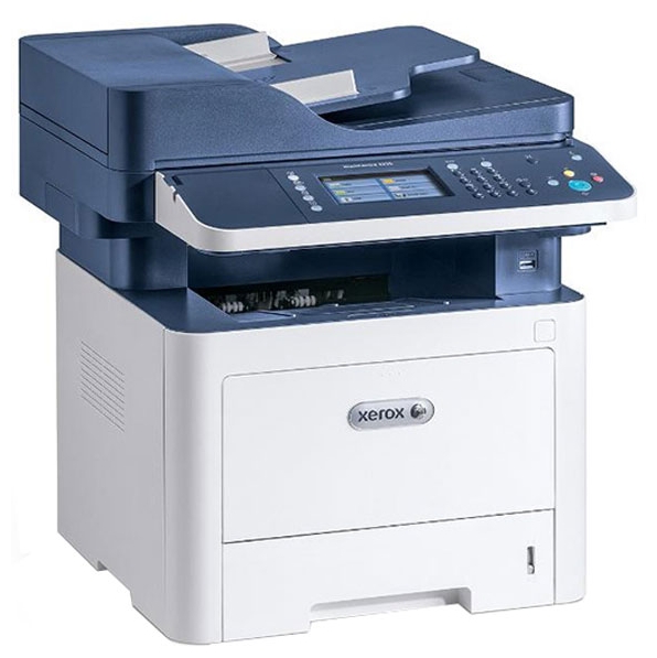 

МФУ лазерный Xerox WorkCentre 3335DNI, A4, ч/б, 33стр/мин (A4 ч/б), 1200x1200dpi, дуплекс, АПД-50 листов, факс, сетевой, Wi-Fi, USB (3335V_DNI), 3335DNI