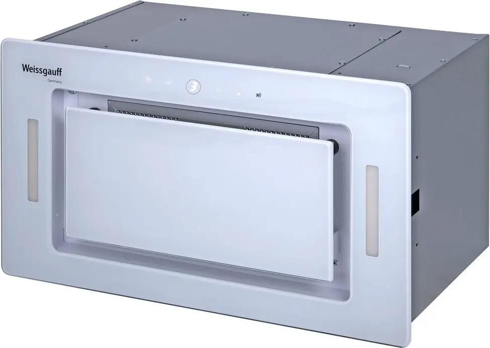 Вытяжка встраиваемая WEISSGAUFF Aura 850, белый
