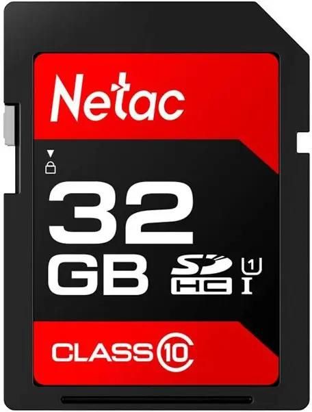 Карта памяти SDHC Netac 32Gb Class 10 UHS-I U1 (NT02P600STN-032G-R)