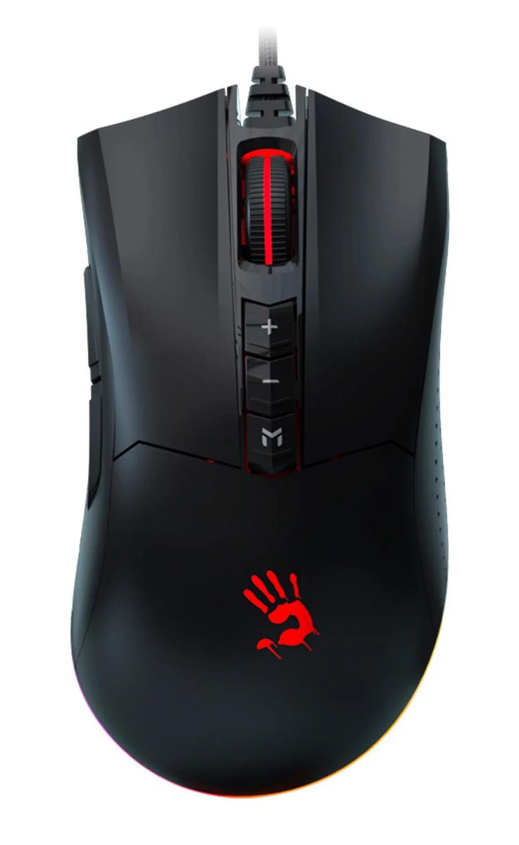 

Мышь проводная A4Tech Bloody ES9 Plus, 10000dpi, оптическая светодиодная, USB, черный (ES9 PLUS), Bloody ES9 Plus