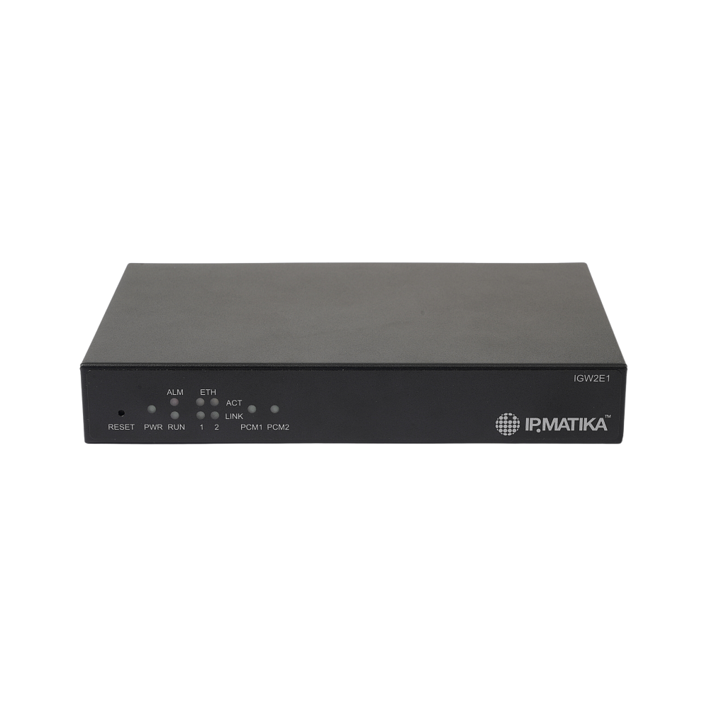 VoIP шлюз IPMATIKA IGW2E1, 2-порта E1/T1/J1