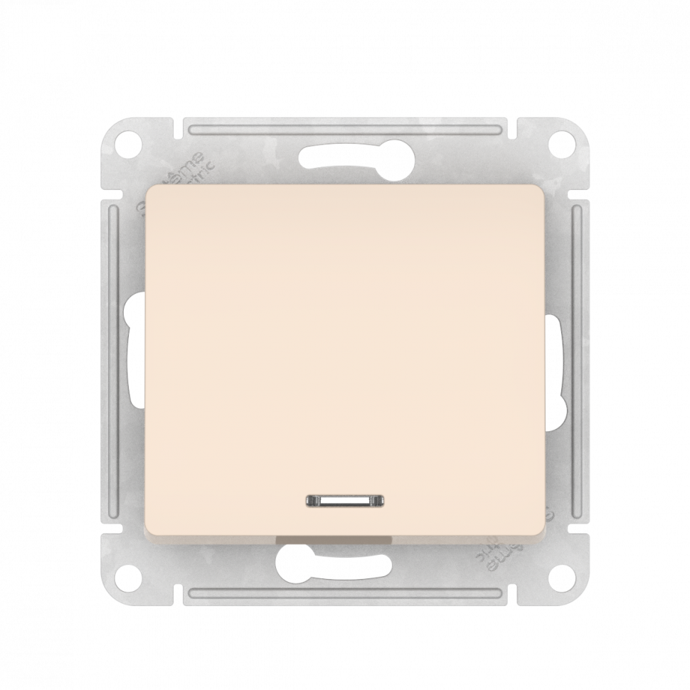Выключатель Systeme Electric, 1кл., бежевый