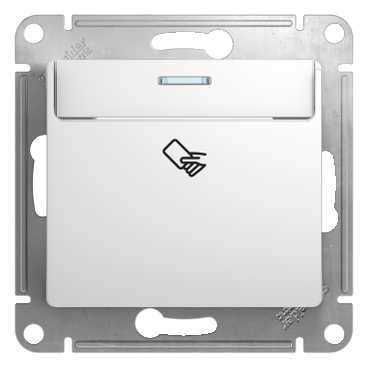 Выключатель карточный Systeme Electric, -, белый