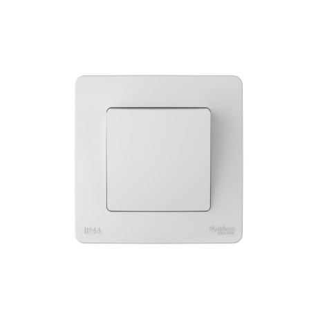 Переключатель Systeme Electric, 1кл., белый