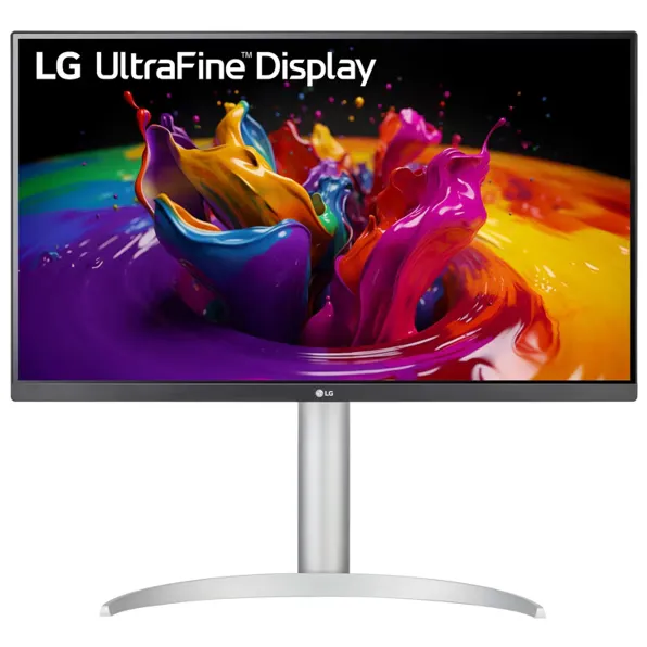 Монитор 27" LG UltraFine 27UP850K-W серебристый/белый