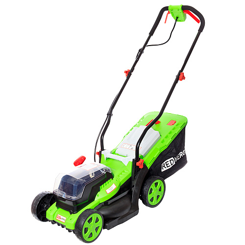 Колесная газонокосилка REDVERG RD-LM36-340/U, бесщеточный, аккумуляторная