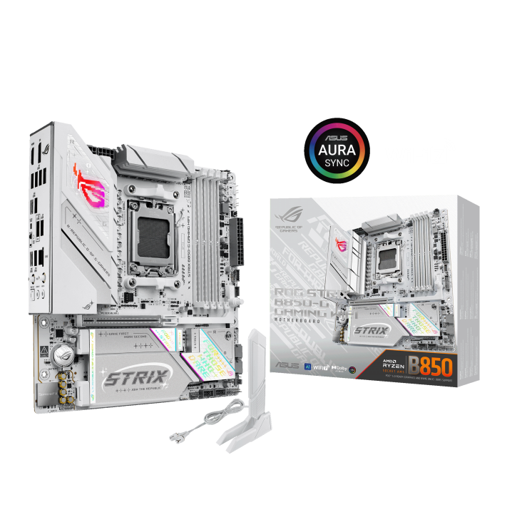 Материнская плата ASUS ROG STRIX B850-G GAMING WIFI, AM5, AMD B850, mATX