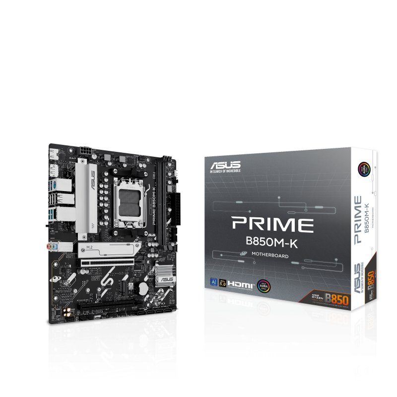 Материнская плата ASUS PRIME B850M-K, AM5, AMD B850, mATX