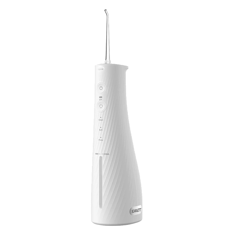 Ирригатор SCARLETT SC-WF02, насадок: 4, режимов: 4, белый