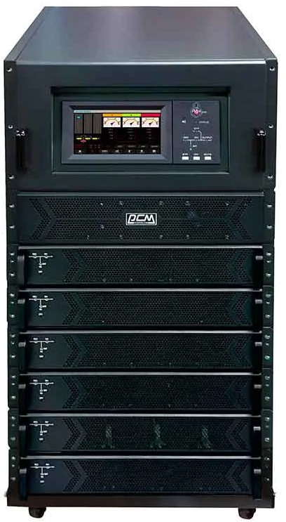 ИБП Powercom Vanguard-II-33 VGD-II-60R33, 60000 В·А, 60 кВт, черный (VGD-II-60R33) (без аккумуляторов)