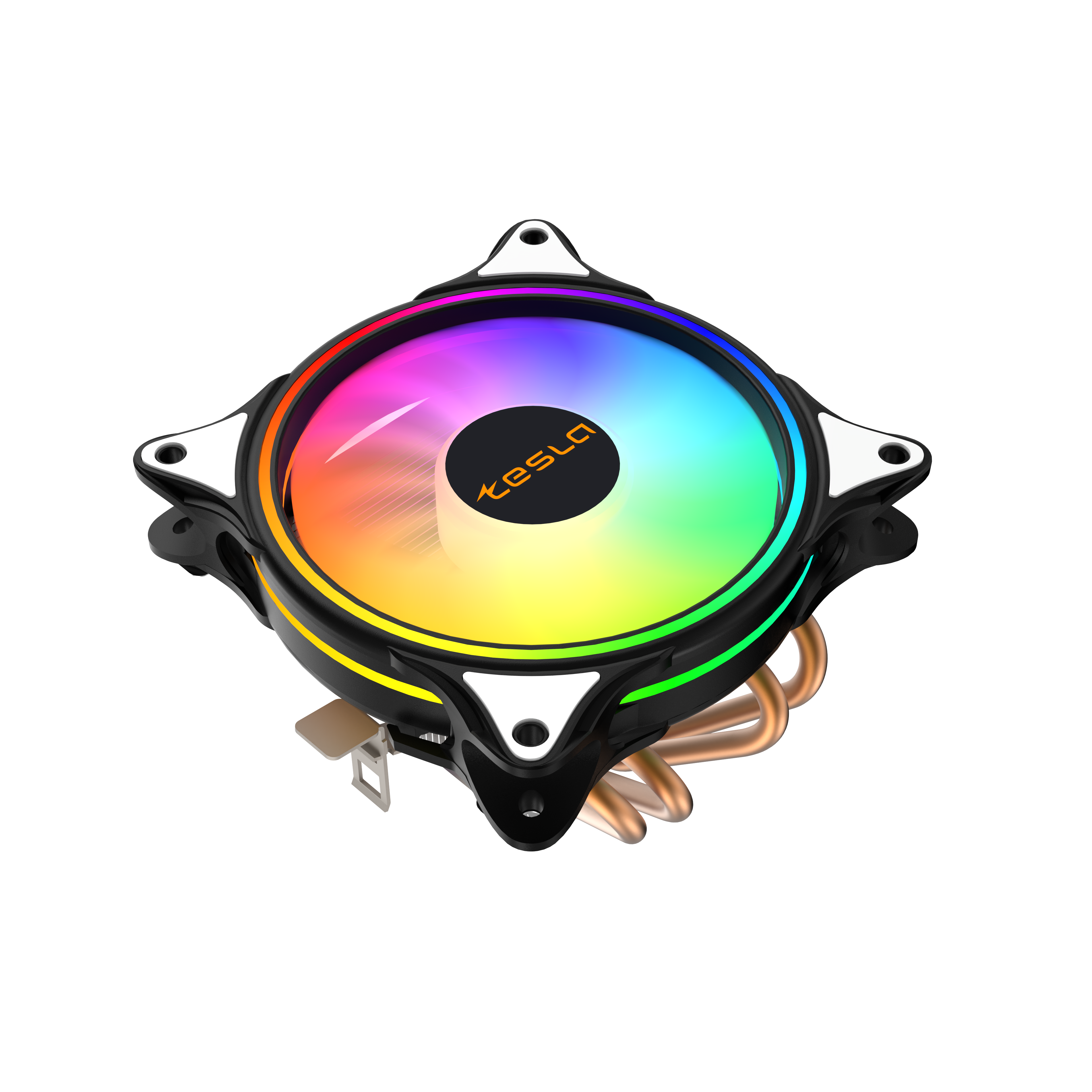 Кулер для процессора TESLA 1040RGB, 120 мм, 1600rpm, 155 Вт, ARGB (TSL-1040PWM-RGB)