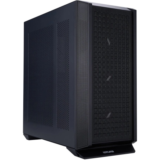 Корпус 1STPLAYER PROSTATION 8 MAX, Midi-Tower, без БП, черный